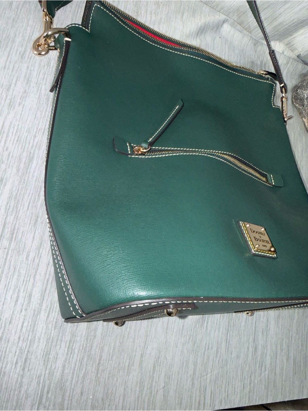 Dooney & Bourke Ivy Saffiano Large Sac Shoulder bag - Picture 7 of 14